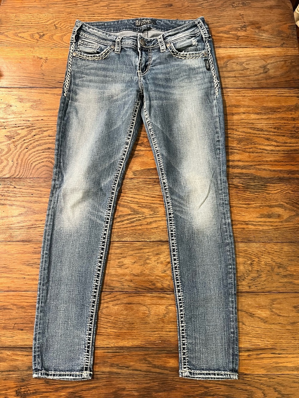 Silver Jeans Light Blue Denim Jeans